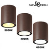 Миниатюра фото потолочный светодиодный светильник novotech tumbler 359536 коричневый | 220svet.ru